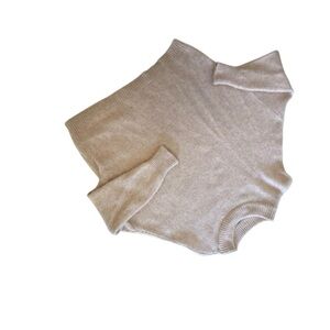 Cozy Cream Cashmere Turtleneck Sweater